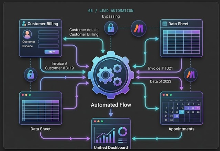 BlackForge Automated operational flow and dashboard integrations